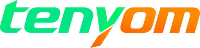 Logo tenyom platform hiburan online Indonesia